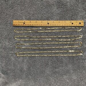 Four 12” costume jewelry necklaces. 4/$10